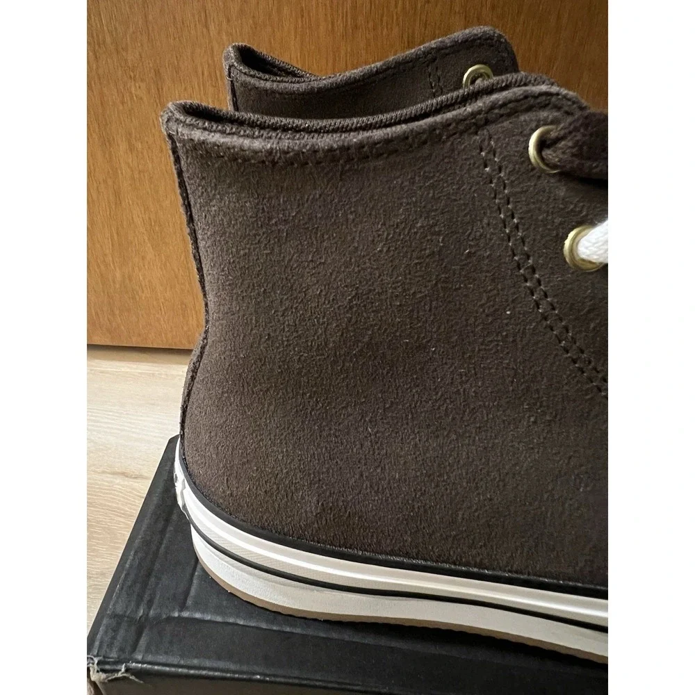 Converse CTAS Eva Lift‎ Hi Kids Youth Size 6 New In Box Fresh Brew Brown Suede